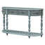 Canapé console 52 po moderne et contemporain avec table courbée pour hall d'entrée avec 4 tiroirs et 1 tablette-1584342084-1584342087
