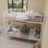 Structure de lit superposé simple sur un matériau en métal simple pour une utilisation dans la chambre des enfants, filles, structure de lit en métal avec échelles et garde-corps, 2 lits convertibles