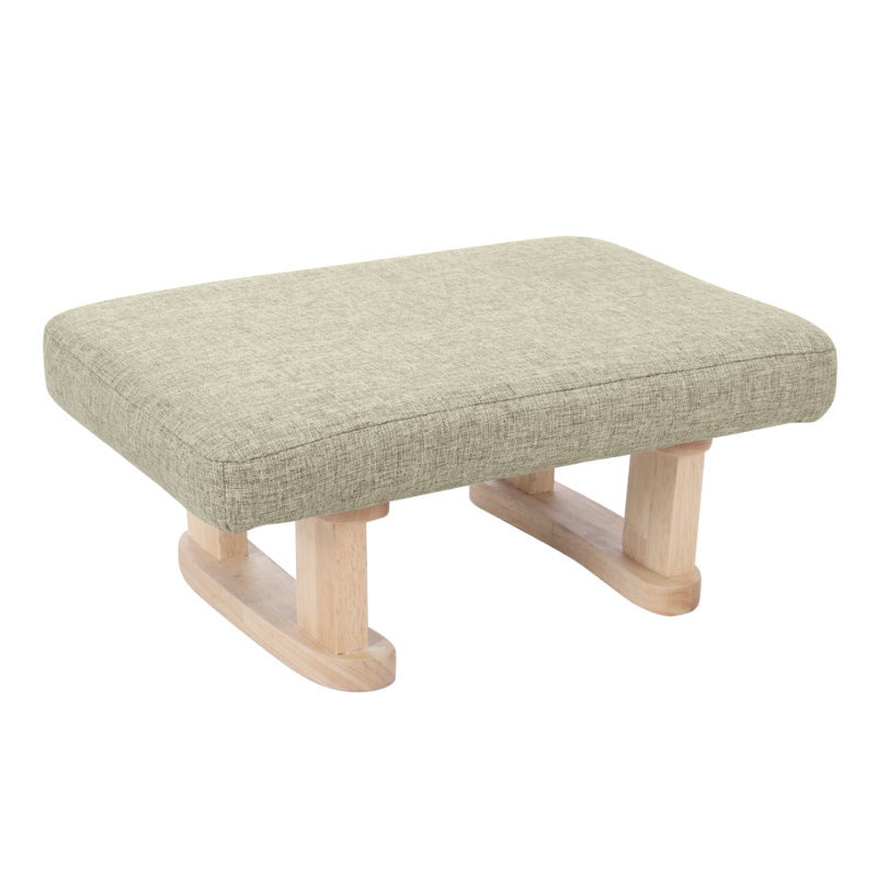Benney 41cm Wide Ottoman, Khaki