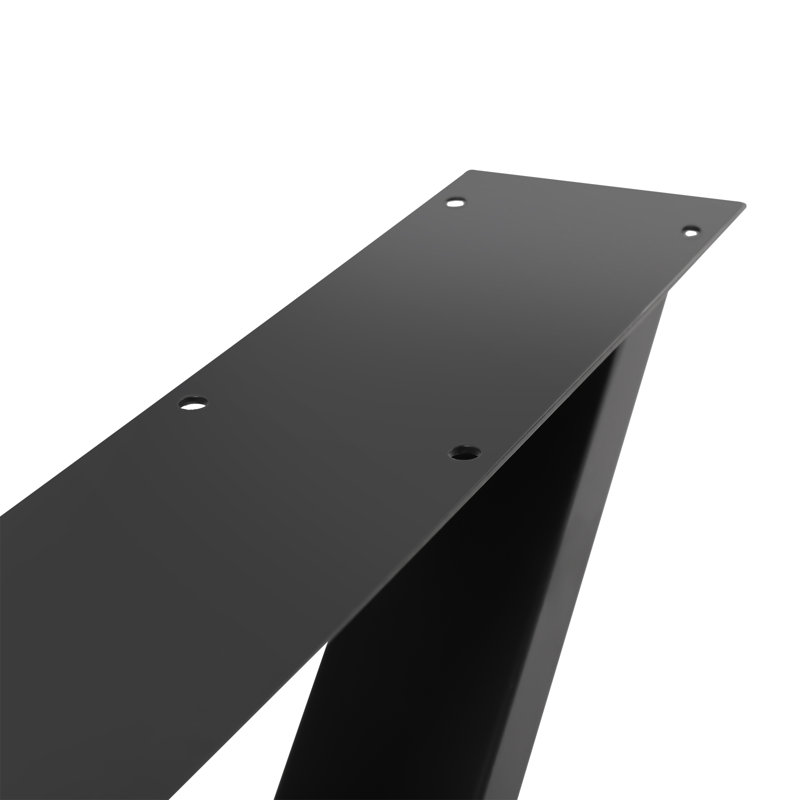 Pied de table Addyston, Noir