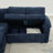 97" L-Shaped Upholstered Chenille Put-Out Sofa Bed Sectional with Storage Ottoman and 2 Pillows-114907100