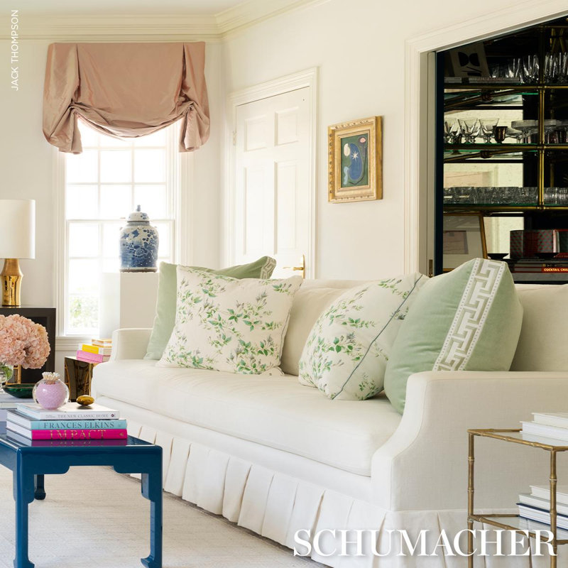 Schumacher X Paloma Contreras Margo Fret Trim, Ivory