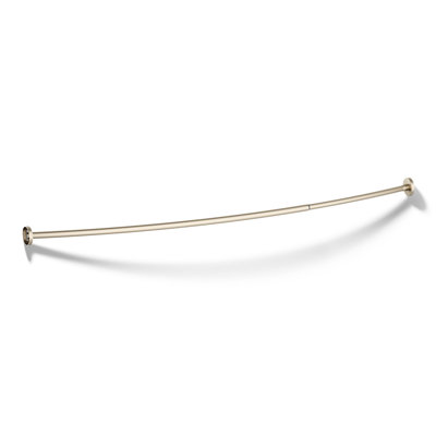 Expanse 76" Curved Fixed Shower Curtain Rod