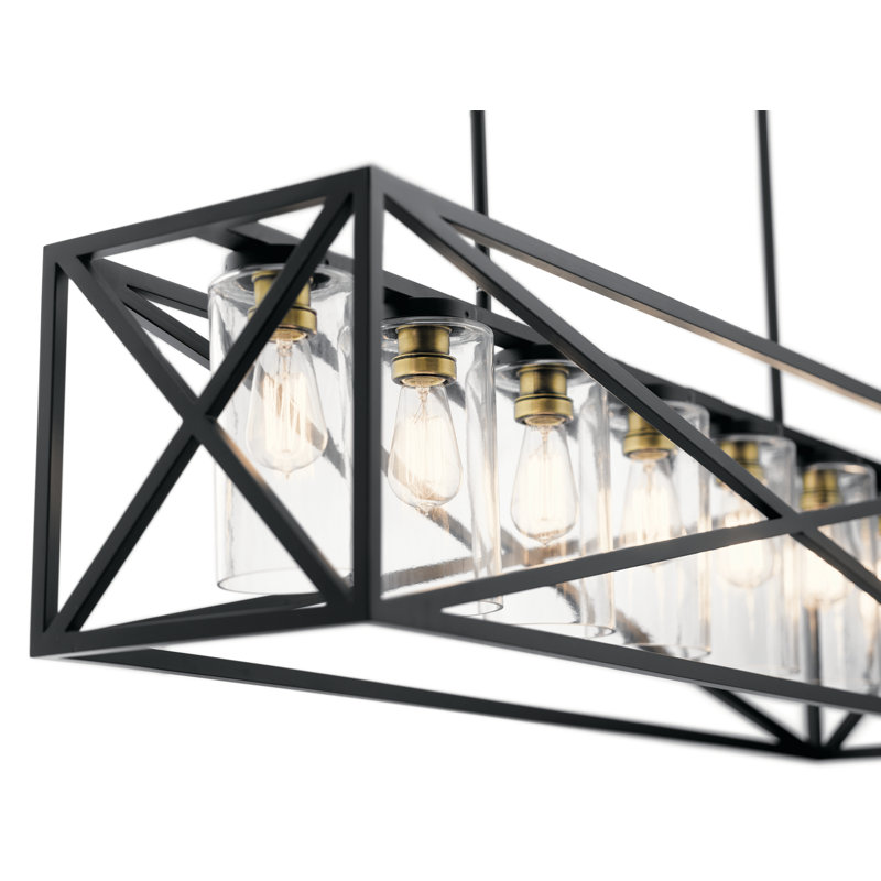 Brendetta 7 - Light Black Kitchen Island Pendant