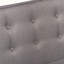 Ensemble de 2 banquettes de coin-repas en tissu gris Tomball H 31,39 po x l 53,25 po x P 26,16 po