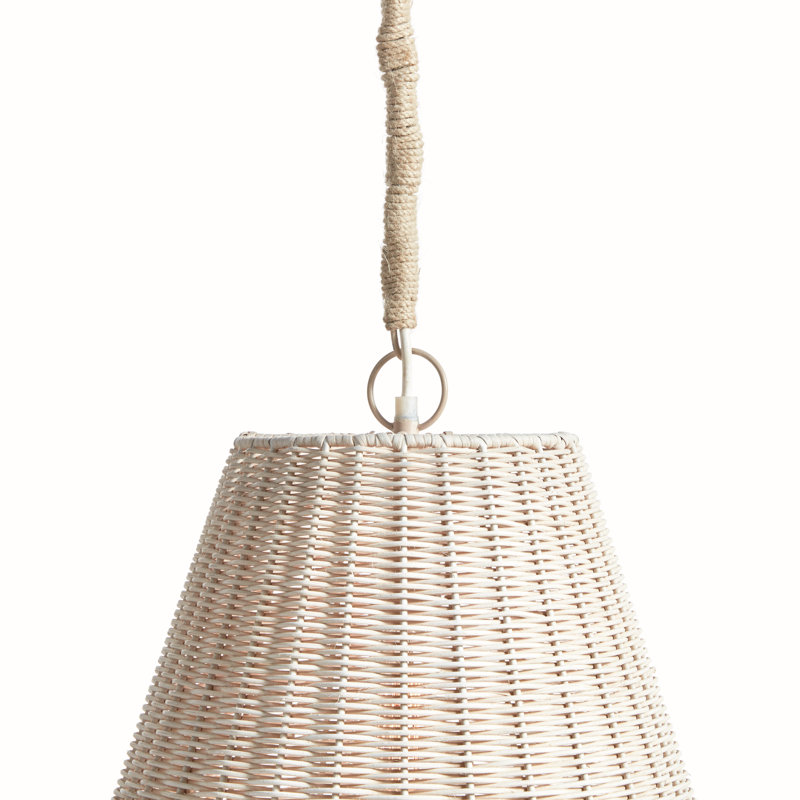 Luminaire suspendu 1 lumière Bixente, H 88 po x l 15 po x P 16 po