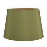 17.2cm H x 25cm W Cotton Blend Empire Lamp Shade ( Screw On )