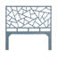 Tiffany Wicker/Rattan Open-Frame Headboard-21170821-88035999