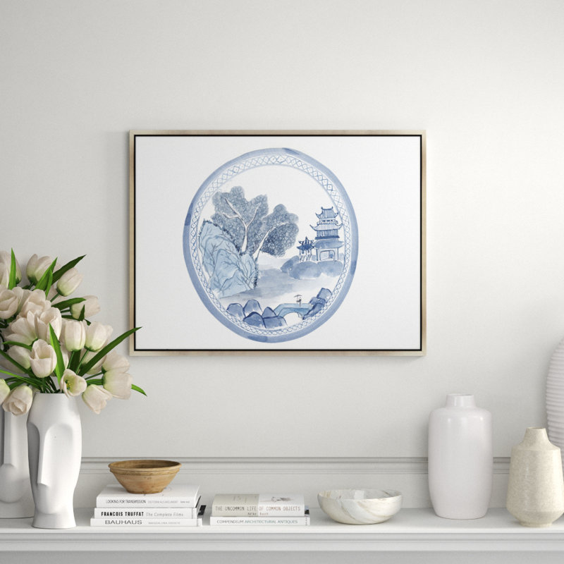 Visions I Print by Helen Parker, 31.5" H x 41.5" W x 1.5" D, Glass Coat