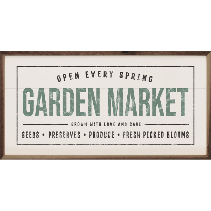 Garden Market - blanc, H 20 po x l 40 po