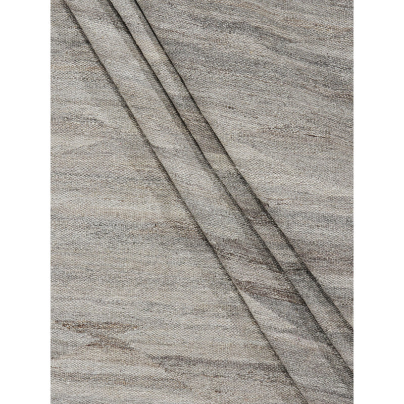 Tapis kilim moderne tissé à la main 8 pi 4 po x 12 pi 4 po