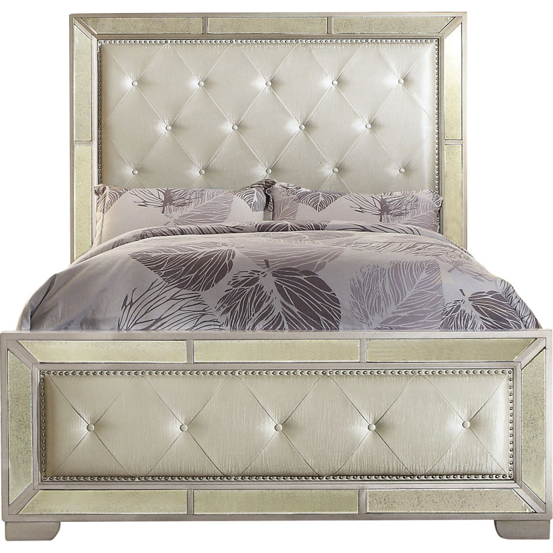 Frantz Vegan Leather Standard Bed, Queen