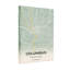 «Scenic & Cityscapes», impression de carte de la ville de Columbus-2106033394