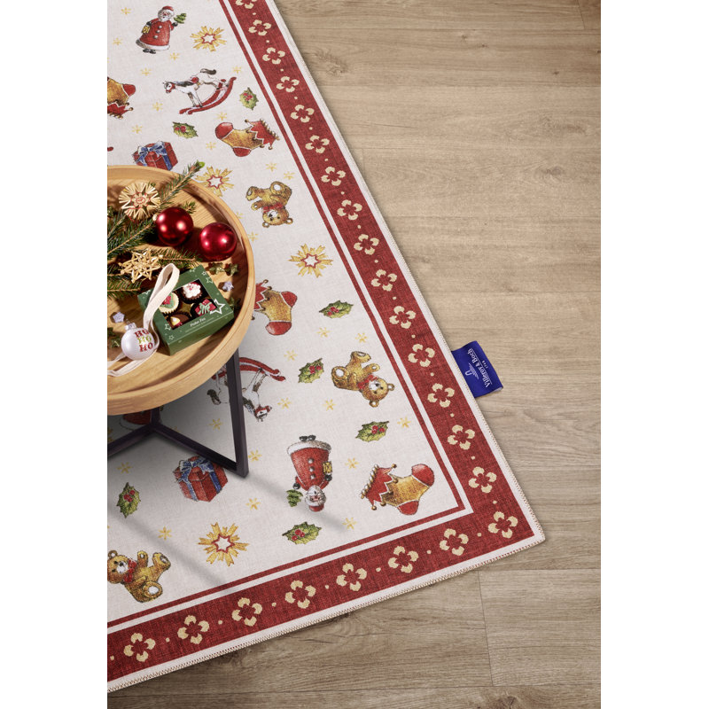 Toy`s Delight Area Rug, Multi-colored Red, Rectangular 160 x 230cm