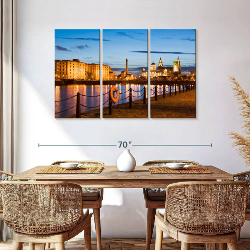 Albert Dock Waterfront, 36" H x 57" W