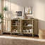 Buffet avec panneaux cannelés Modern Farmhouse-752288038