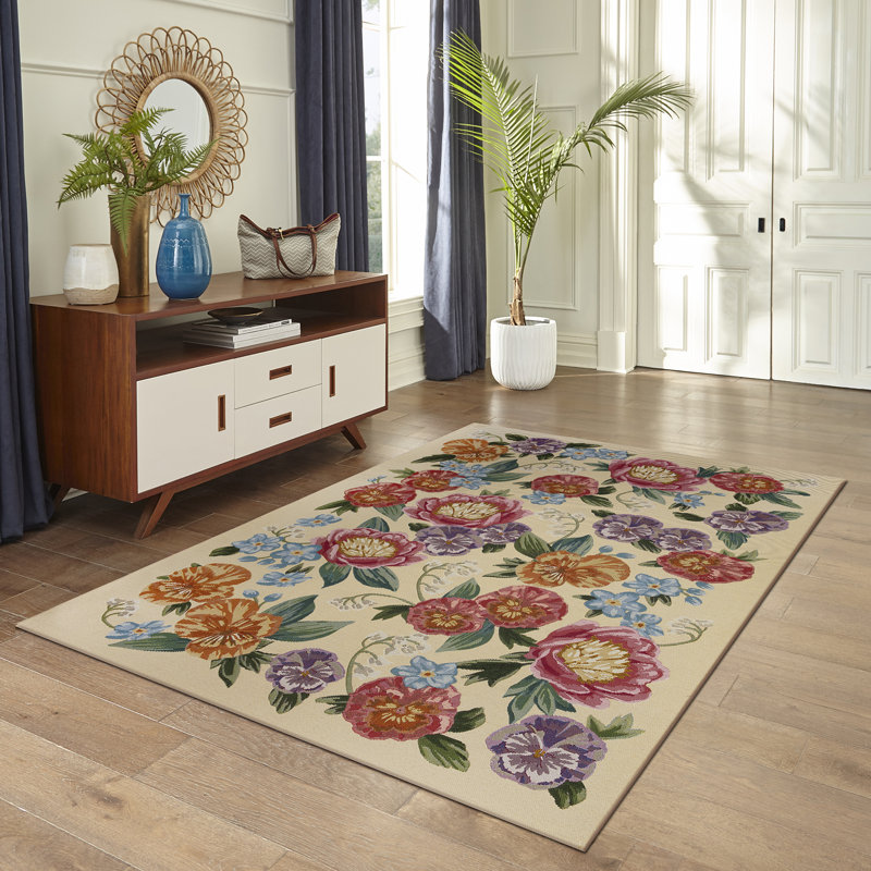 Tapis intérieur / extérieur Kincaid, Rectangle 4 pi 10 po x 7 pi 6 po