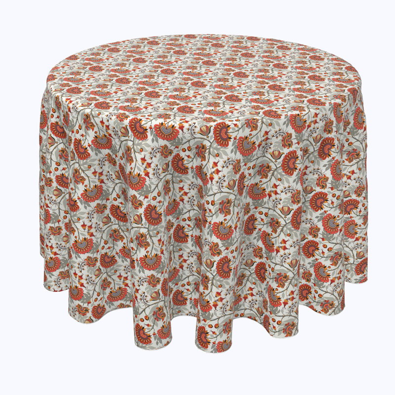 Mcqueen Autumn Tablecloth, 90" x 90"