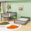 Bunk Bed With Ladder And Safety Guardrails-114308671-114308678