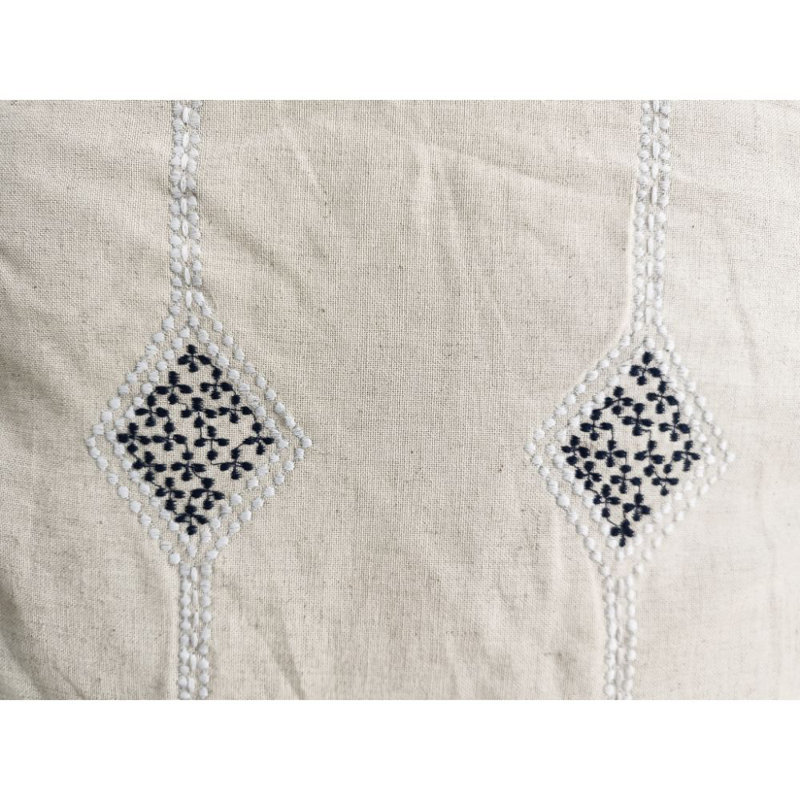 Housse de coussin homme en soie Sabra