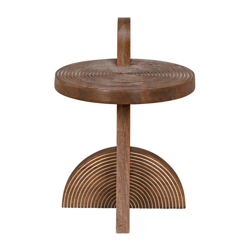 Solid Wood End Table