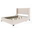 Grand lit plateforme avec rangement