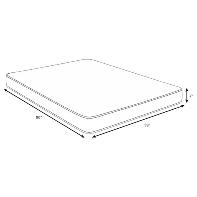 Matelas en mousse ferme Cienaga, Queen