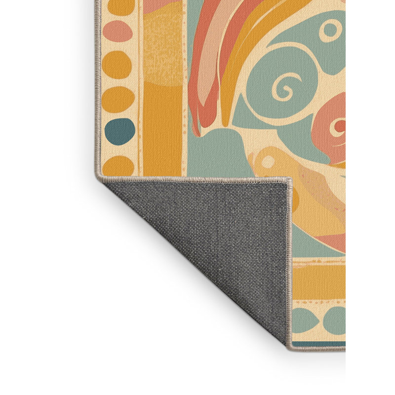 Flashy Beam Rug, Round 7'