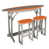 Cove Gray/Citrus Orange selected