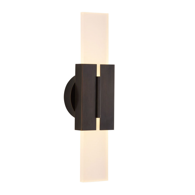 Monroe 2 - Light LED Sconce, English Bronze