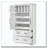 Farmhouse Freestanding Kitchen Pantry Dining Storage Cabinet-1286828698