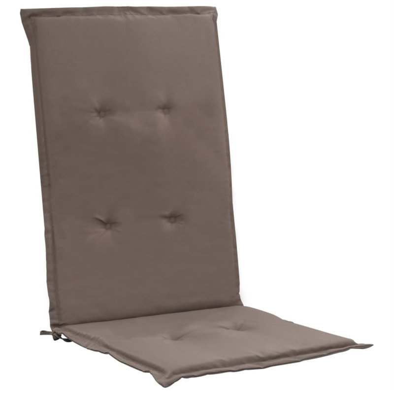Outdoor Seat / Back Cushion, 1.2" H x 19.7" W x 47.2" D, Taupe