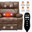 Fauteuil inclinable électrique à deux moteurs Leatherair-1605497740