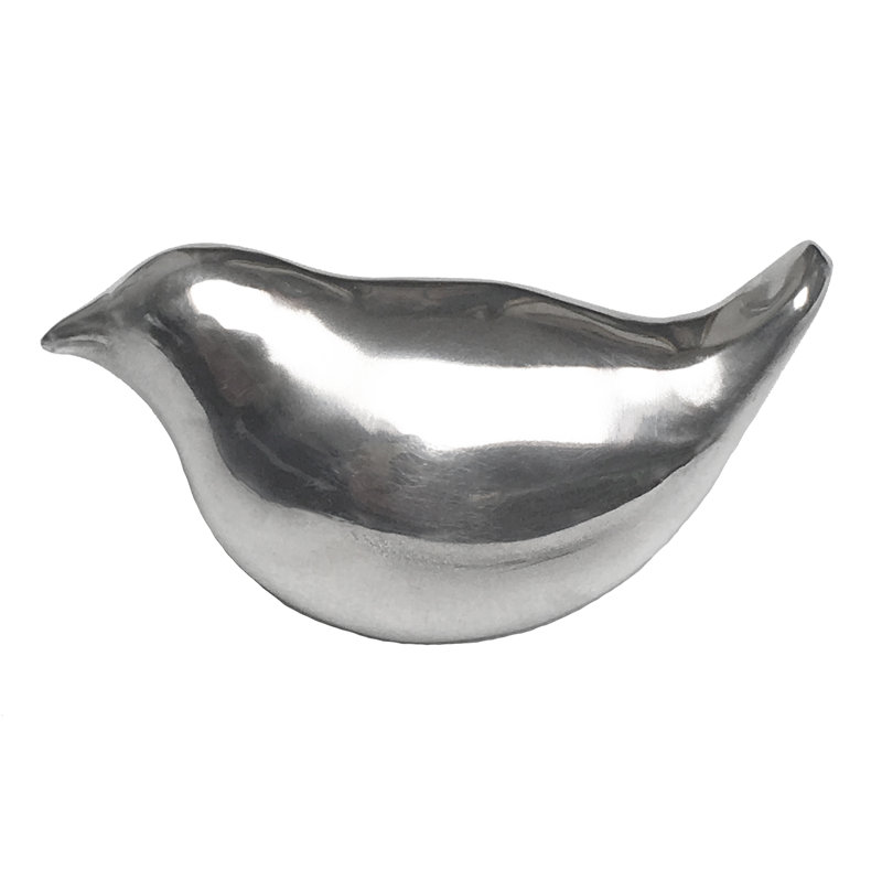 Novelty Knob, Shiny Pewter
