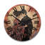 Horloge murale en bois massif Nella-1009438154