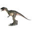 Jurassic-Sized Attacking Allosaurus Dinosaur Statue