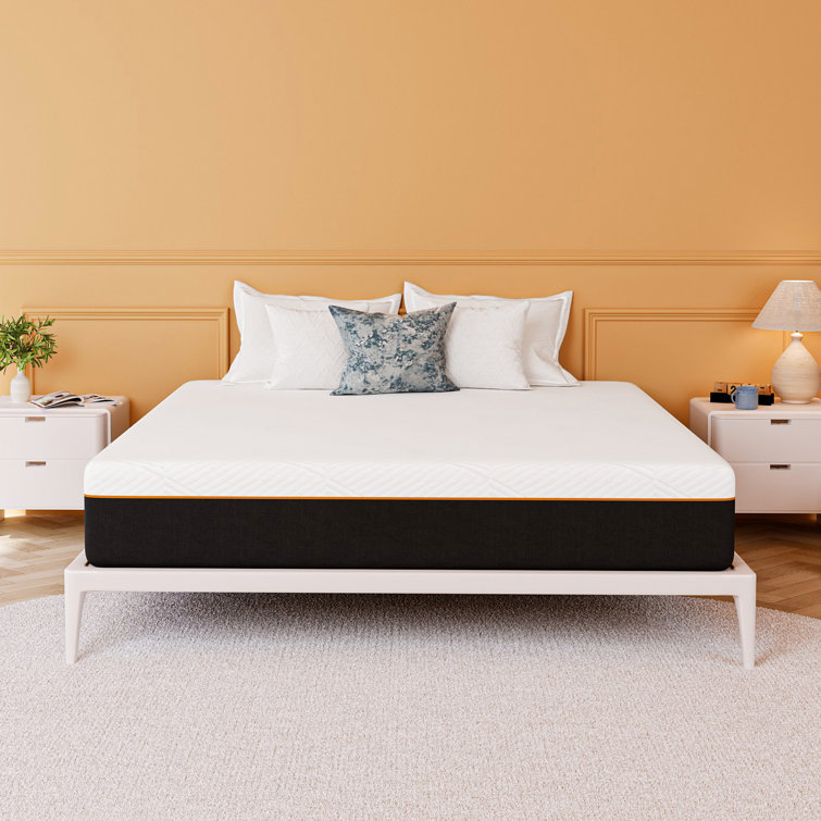 8" /10"/12" Medium-Plush Gel Memory Foam Mattress With Green Tea Extract