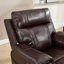 Fauteuil inclinable électrique moderne de 98 cm de large avec bande lumineuse DEL et porte-gobelet dissimulé (ensemble de 2)-1145782132