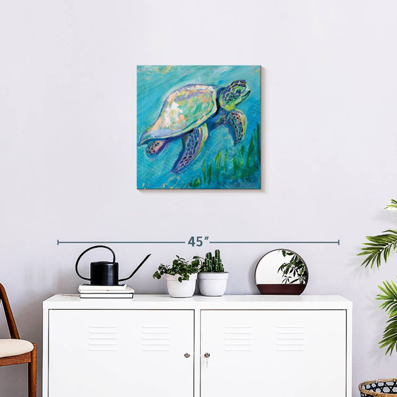 Tortue de mer Brampt, H 20 po x l 20 po