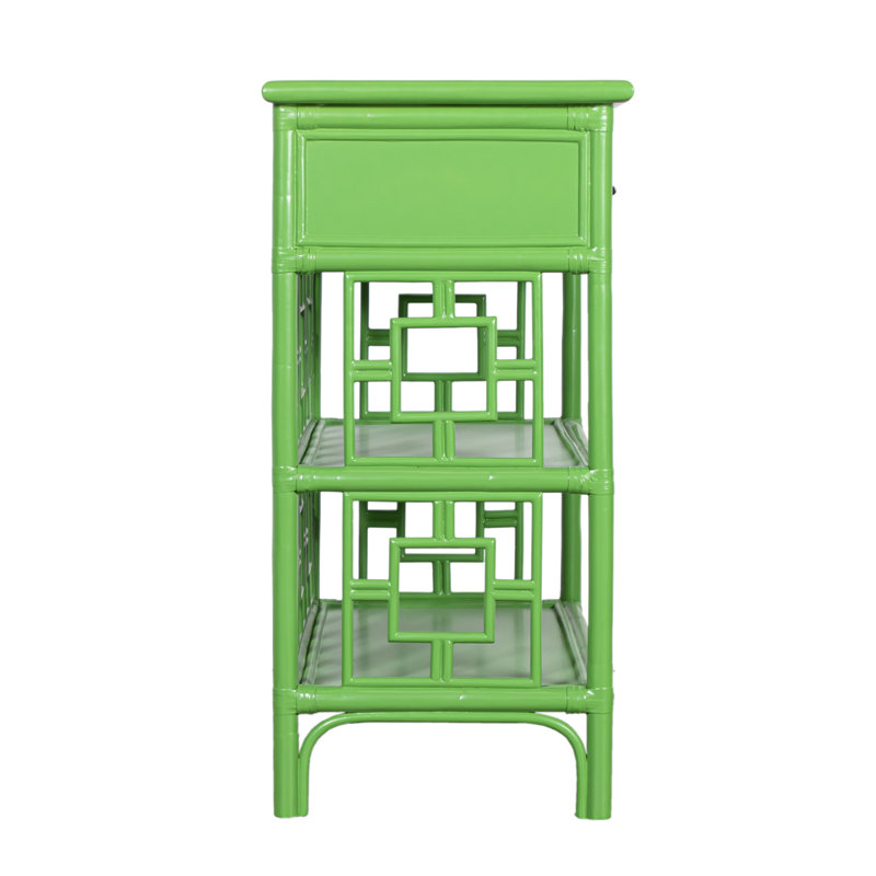 Sobe End Table, Bright Green