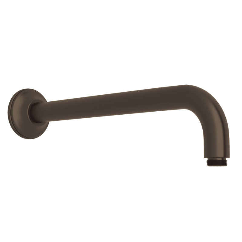 Rohl 12" Wall Mounted Shower Arm, Tuscan Brass
