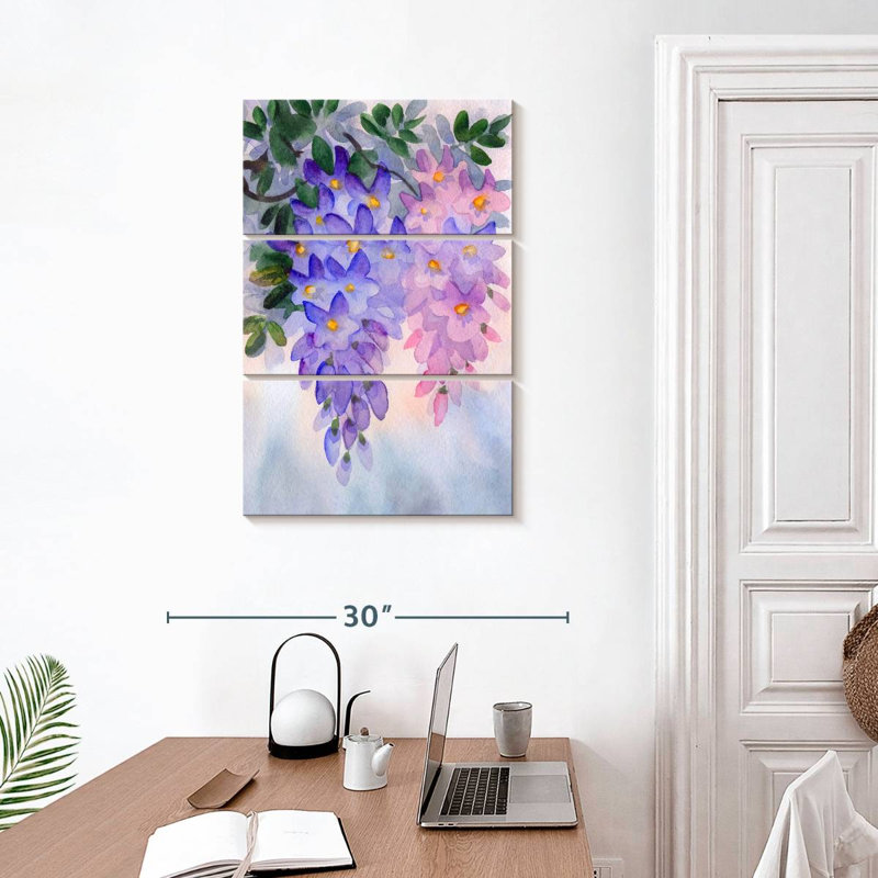 Harnek Wisteria Flower, H 32 po x l 20 po
