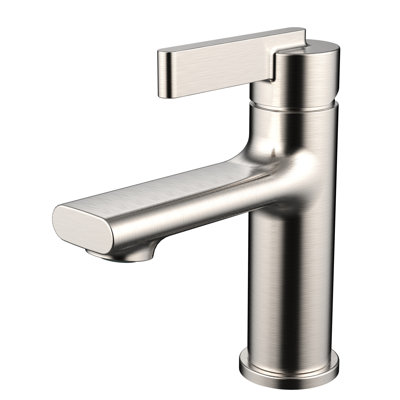 Single Hole Bathroom Faucet with Drain Assembly