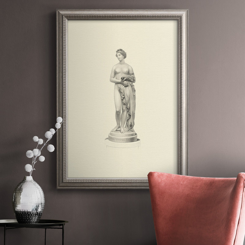 Classical Statuary I - reproduction d'art sur toile, H 20 po x l 16 po x P 2,5 po