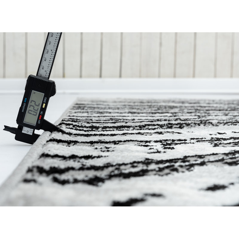 Tapis gris intérieur / extérieur, Rectangle 7 pi 9 po x 9 pi 9 po