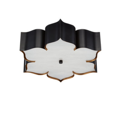 Plafonnier encastré 19 po Grand Lotus