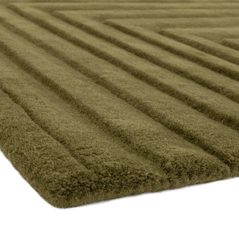 Xandra Wool Hand Woven Area Rug, Rectangle 120 x 170cm