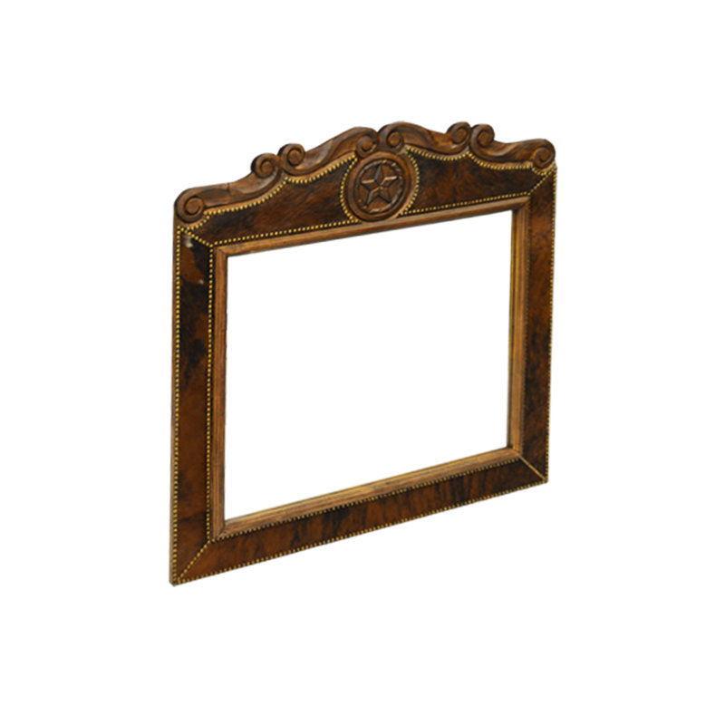Canyon Ranch Star Crest Mirror