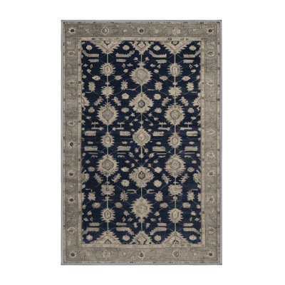 Tapis gris lavable à la machine