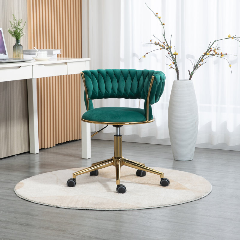 Westbury Polyester Blend Office Chair, Green